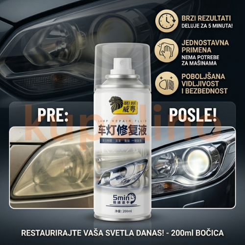 Sprej za Obnavljanje i Poliranje Farova (200ml)