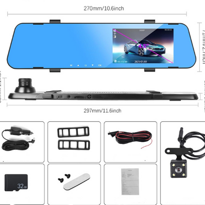 Hight Tech Ultra HD Retrovizor Kamera